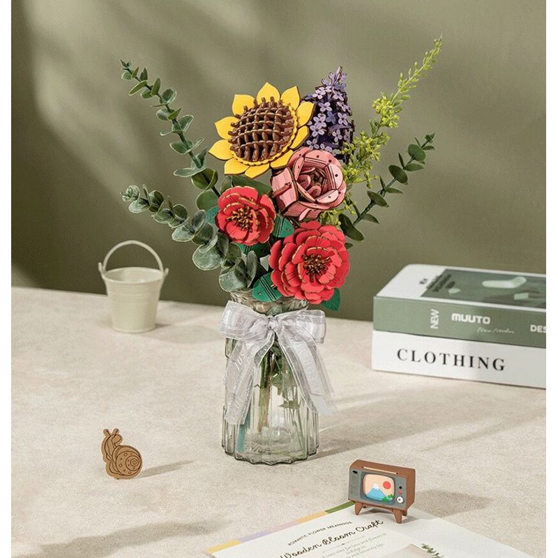 3D Puzzle Slunečnice 154d