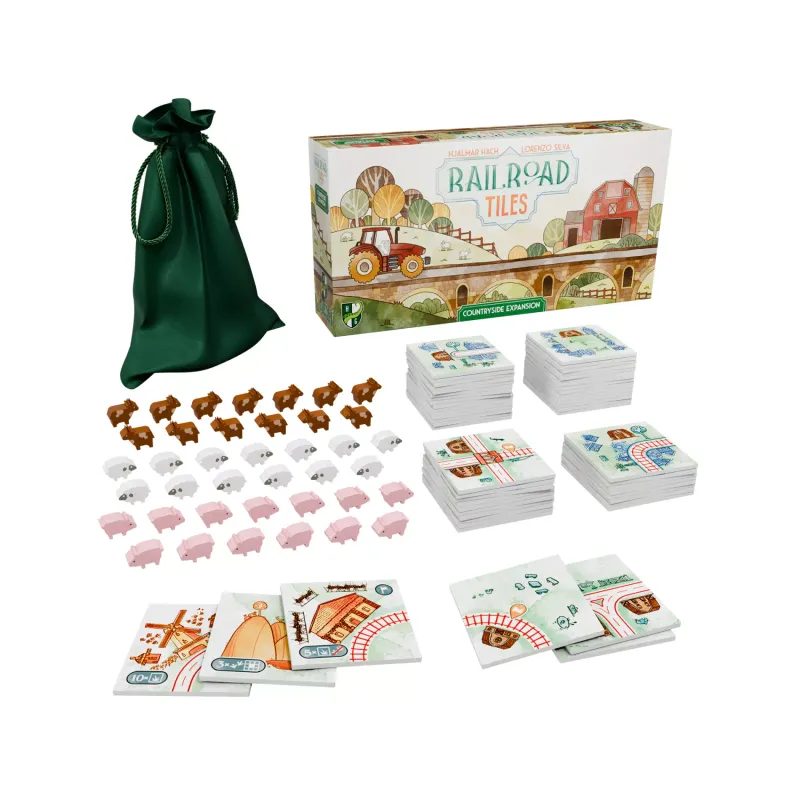 Railroad Tiles - Countryside