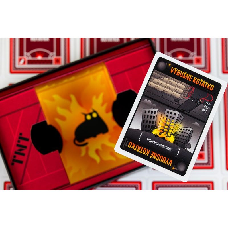 Výbušná koťátka: Přisprostlá edice (růžová krabička)