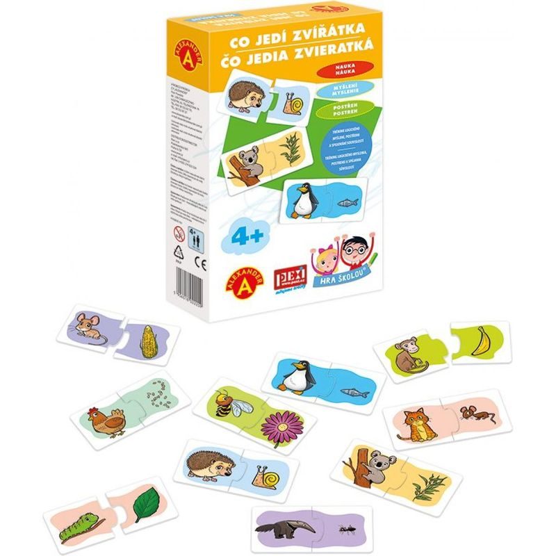 Co jedí zvířátka
