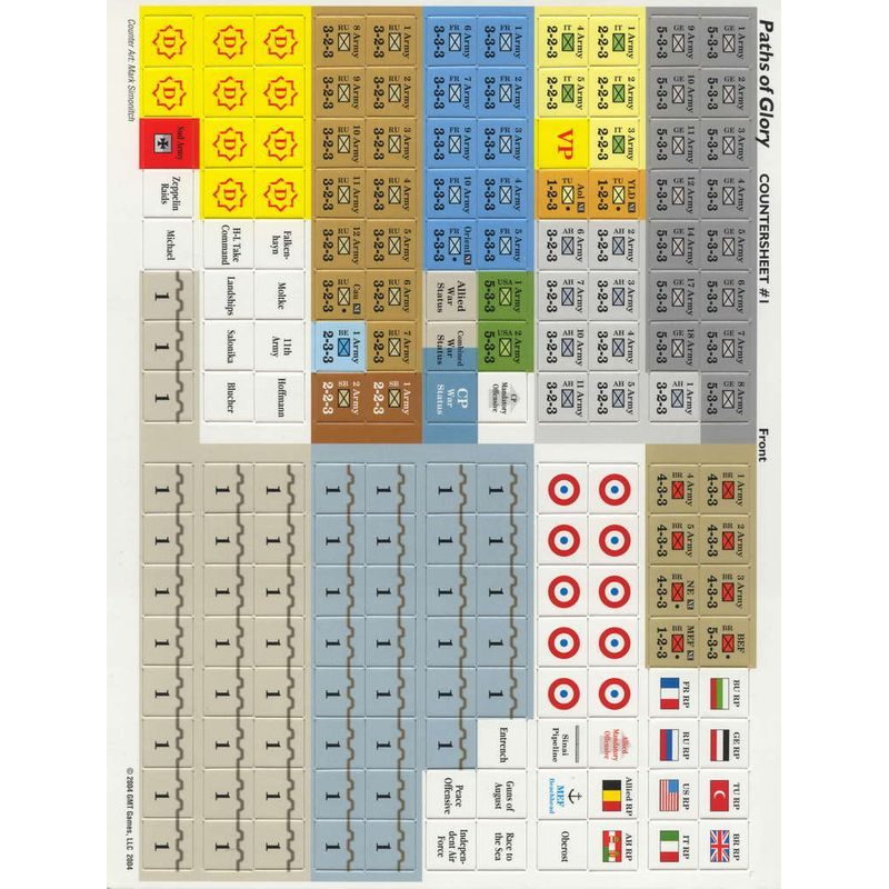 Paths of Glory: The First World War, 1914-1918 Strategic Game (Deluxe Edition)