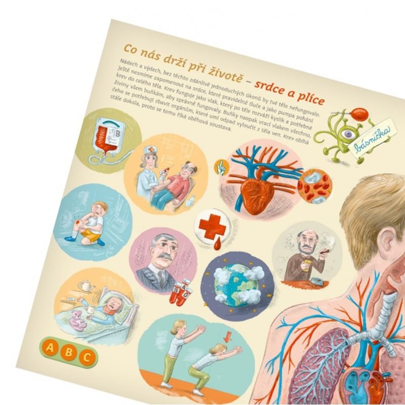 Kouzelné čtení: Lidské tělo (kniha)