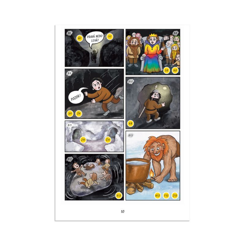 Kouzelné čtení: Poklad lesních skřítků (gamebook)