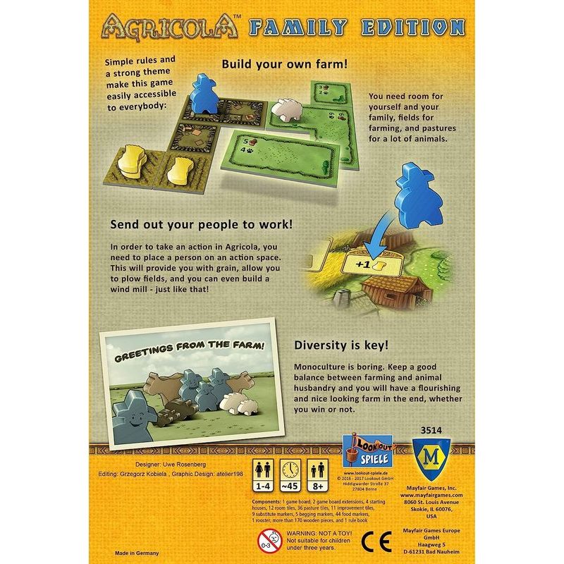 Agricola: Family Edition