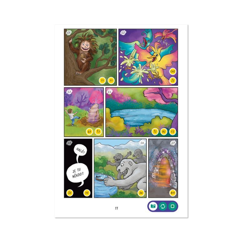 Kouzelné čtení: Poklad lesních skřítků (gamebook)