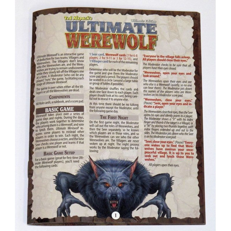 Ultimate Werewolf (Pegasus Spiele)