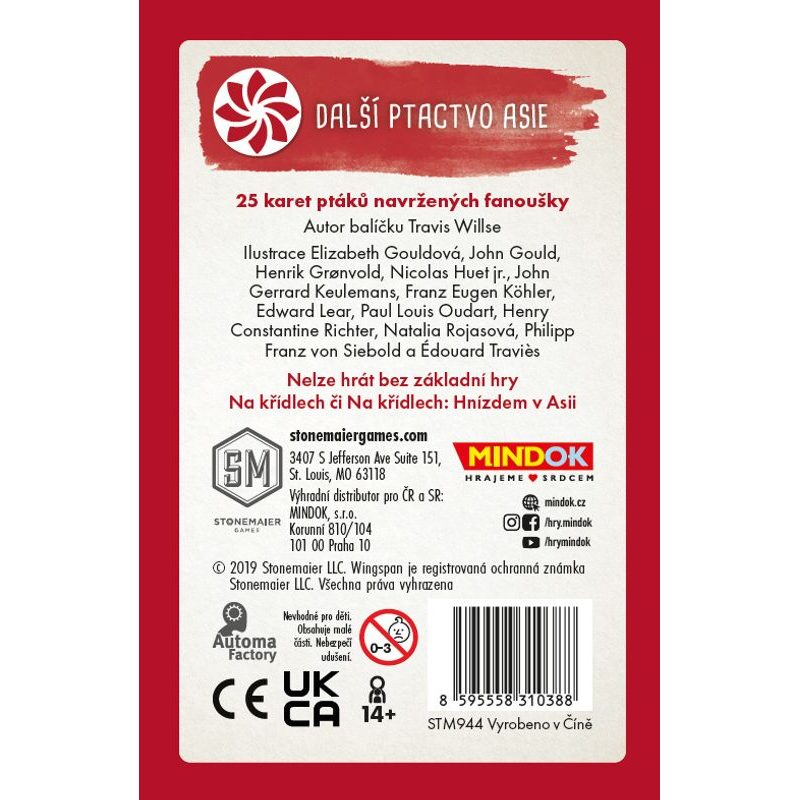 Na křídlech - Fanouškovský balíček Asie