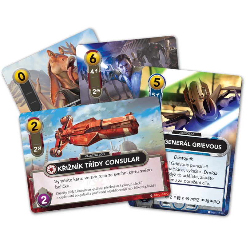 Star Wars The Deckbuilding Game: Clone Wars (CZ)