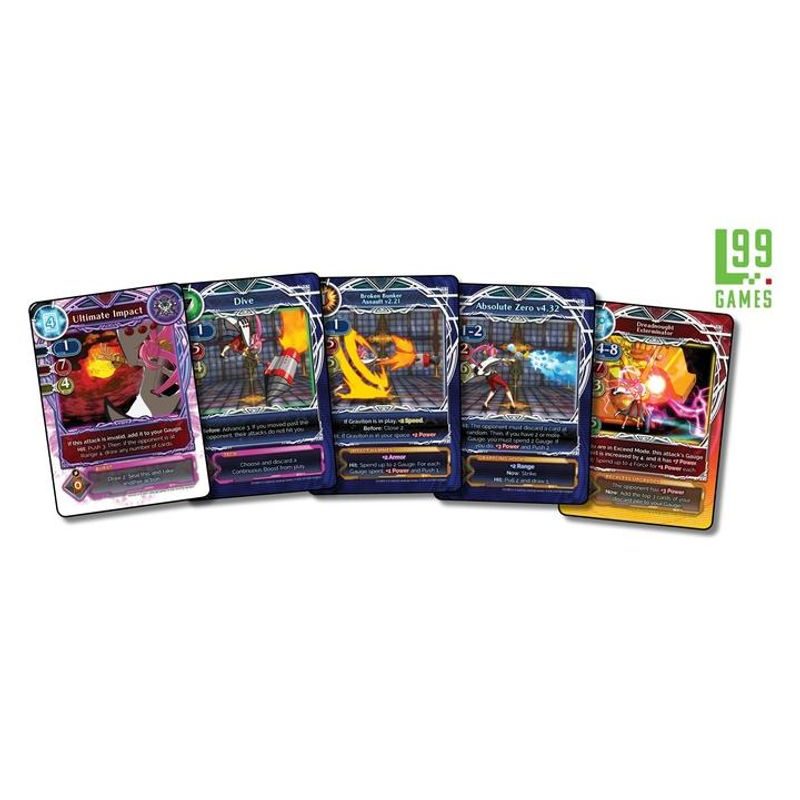 Exceed: Fighting System (BlazBlue) - Hazama, Kokonoe, Nine the Phantom, Platinum the Trinity