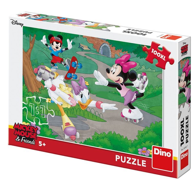 Puzzle Minnie sportuje 100XL