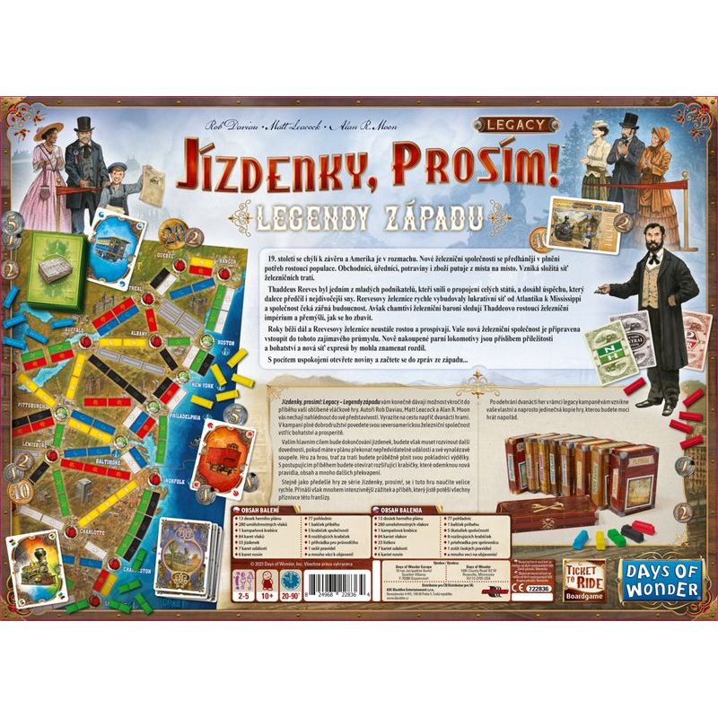 Jízdenky, prosím! Legacy: Legendy západu