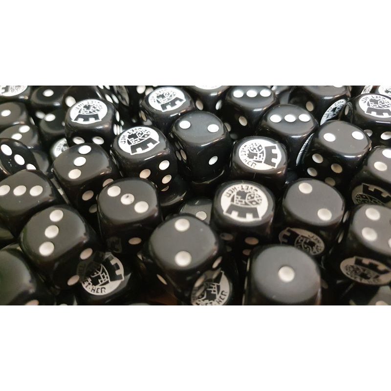 Kostka Svět her 6 stran 16mm jednobarevná