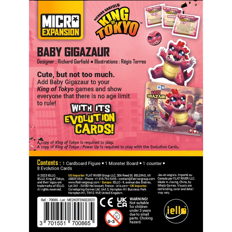 King of Tokyo - Baby Gigazaur