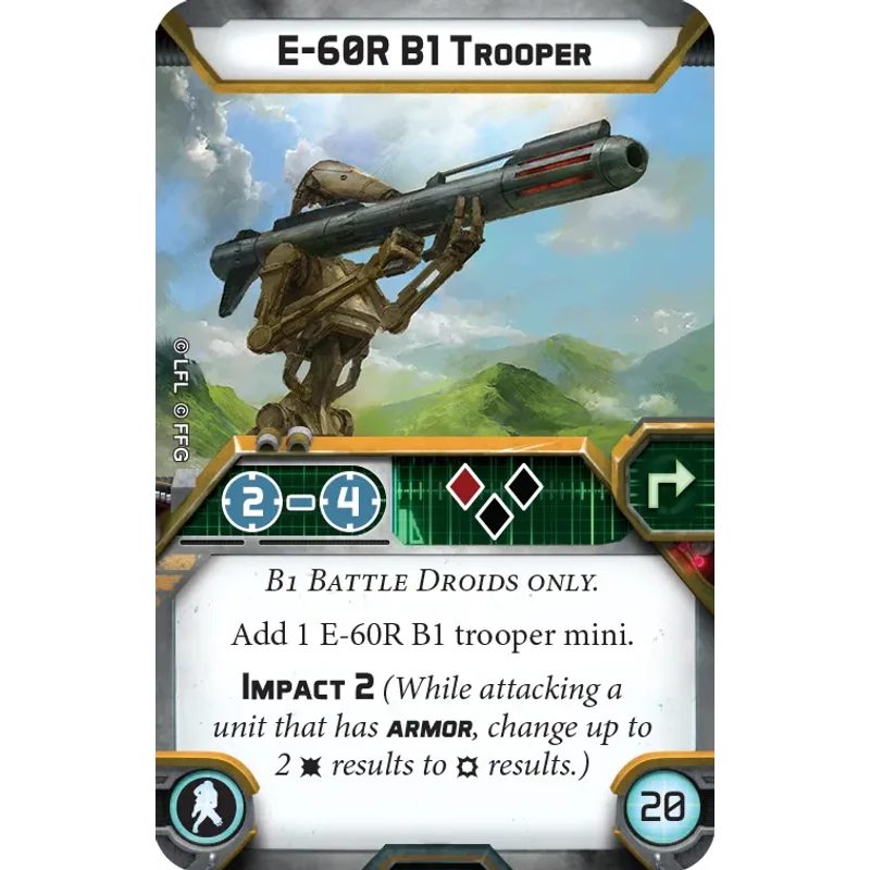 Star Wars: Legion - B1 Battle Droids