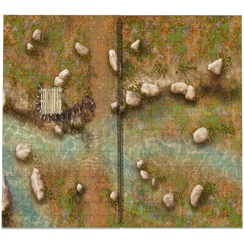 Giant Book of Battle Mats: Wilds, Wrecks & Ruins