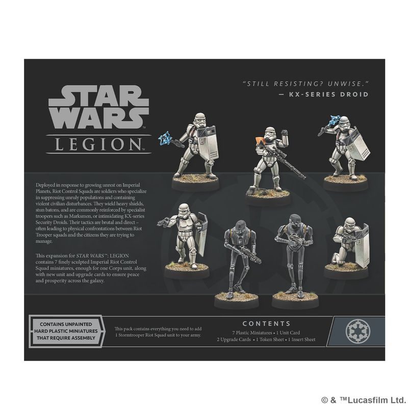 Star Wars: Legion - Imperial Riot Control Squad