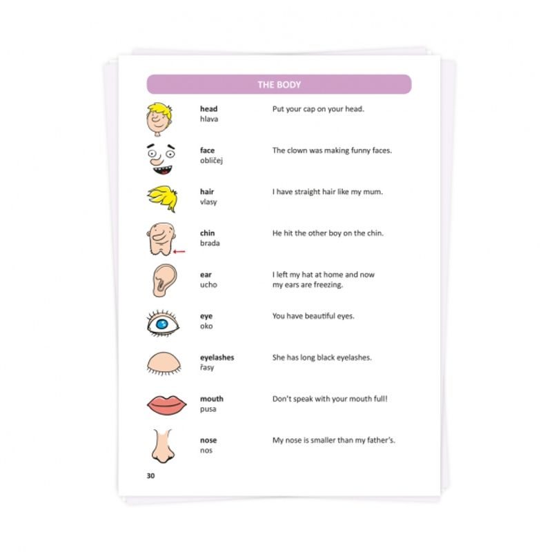 Kouzelné čtení: Anglický obrázkový slovník (kniha)