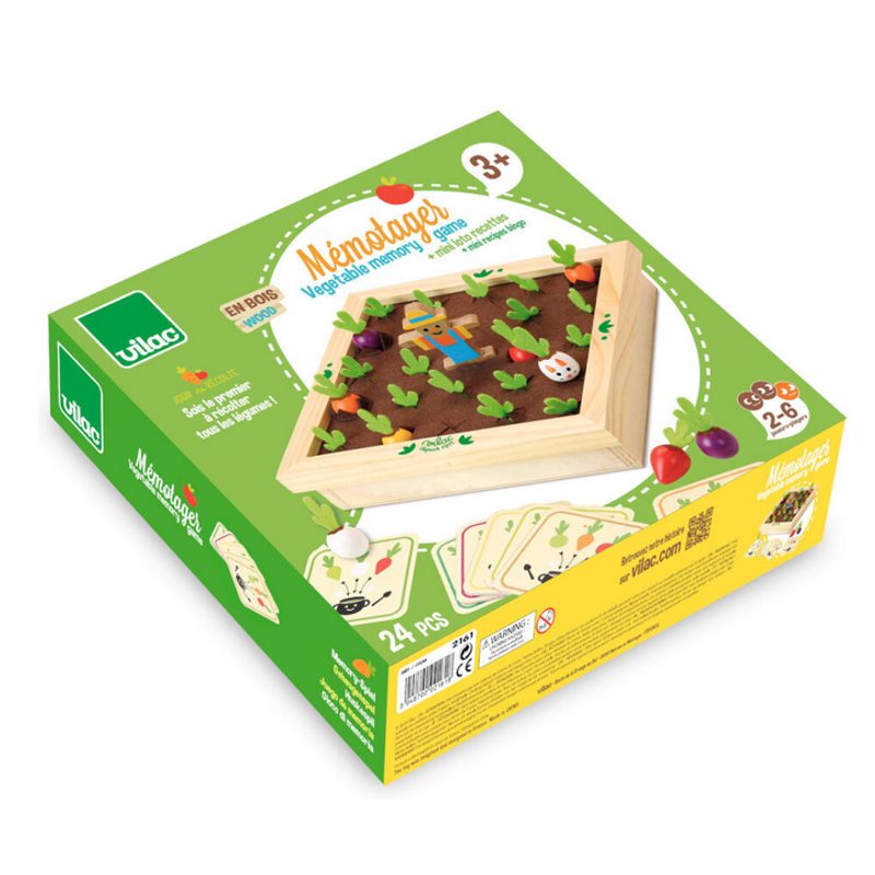 Sklízení zahrádky: paměťová hra