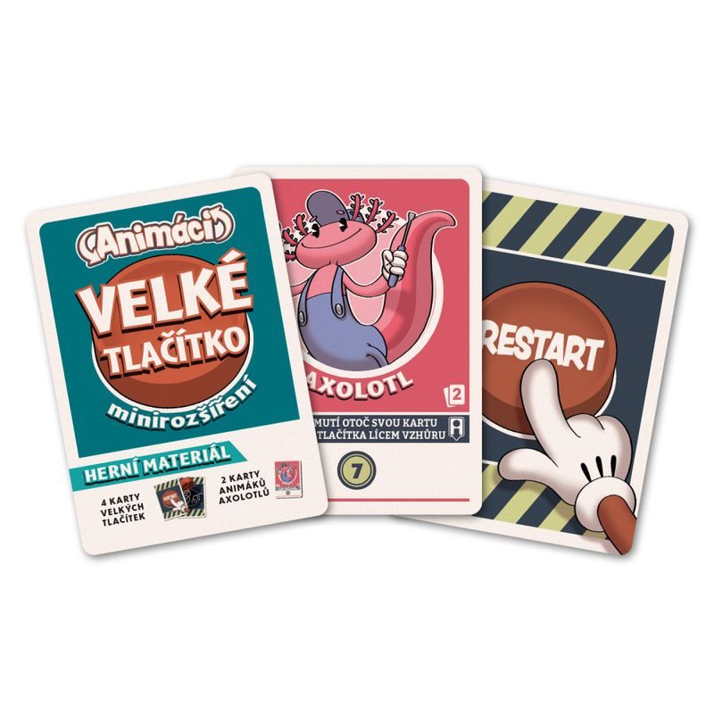 Animáci + minirozšíření Velké tlačítko