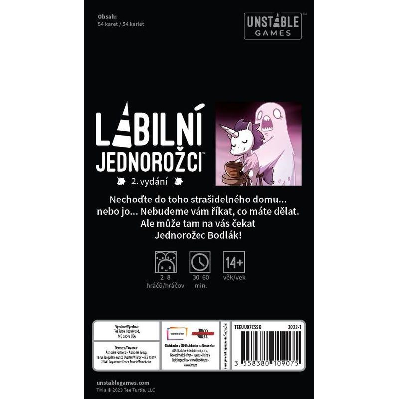 Labilní jednorožci - rozšíření Noční můry