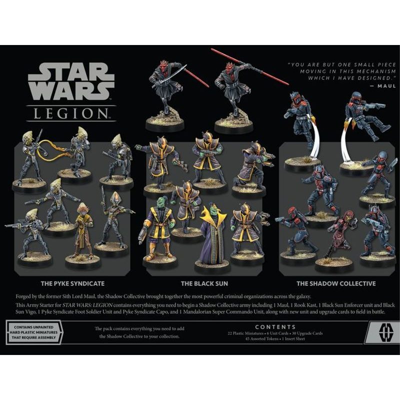 Star Wars: Legion - Shadow Collective Starter Set