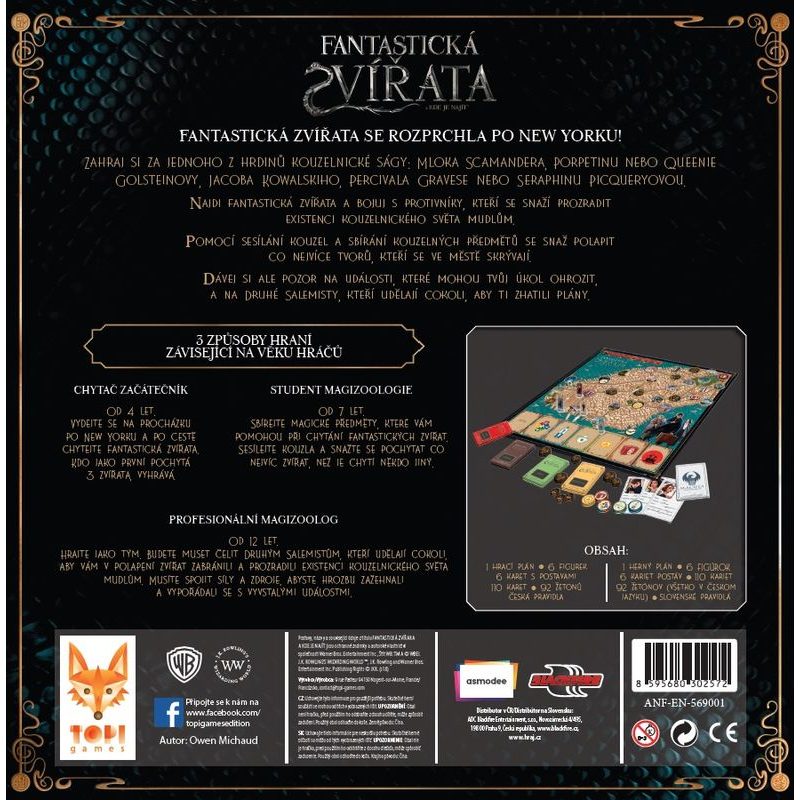 Fantastická zvířata a kde je najít