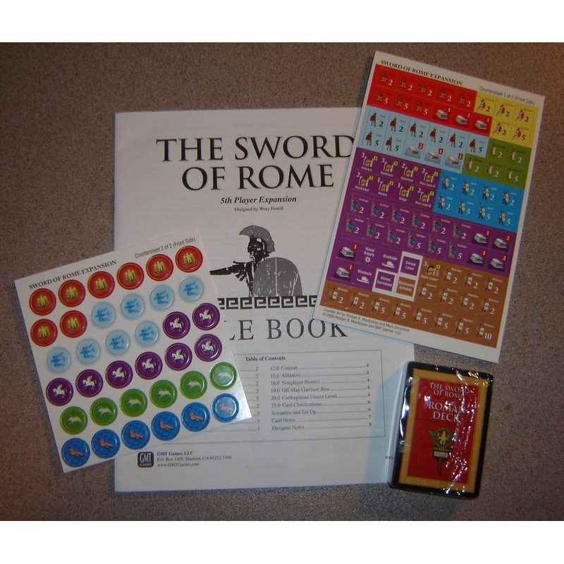 Sword of Rome: 5th Player Expansion