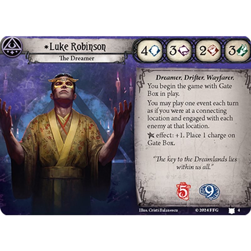 Arkham Horror: The Card Game - The Dream Eaters Investigators Expansion
