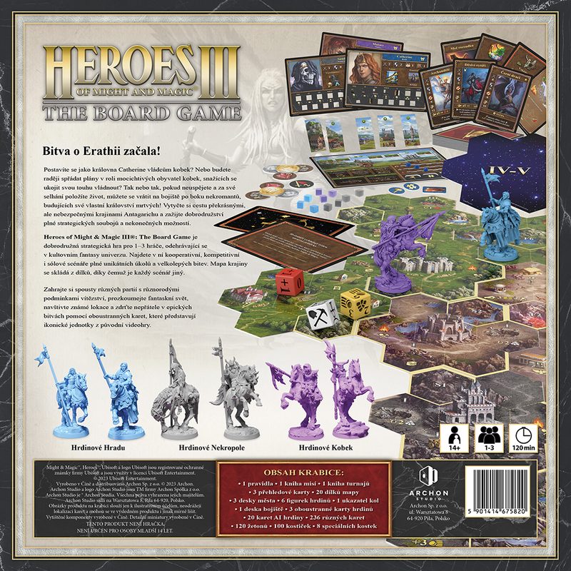 Heroes of Might and Magic III: Desková hra
