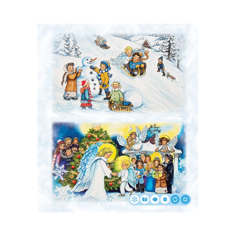 Kouzelné čtení: Zimní pohádky (kniha)