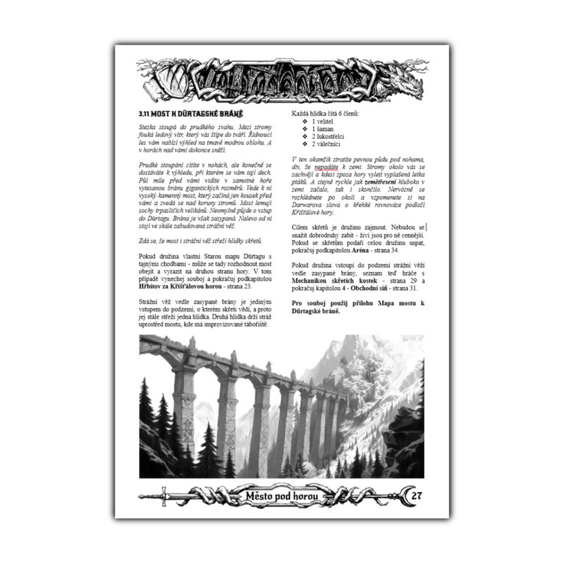 Dračí hlídka - Kampaň Město pod horou