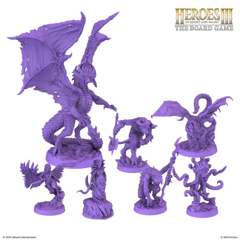 Heroes of Might and Magic III - Miniatury základních frakcí