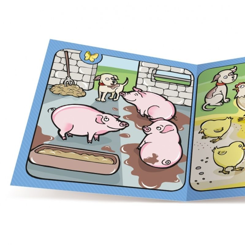 Kouzelné čtení: Zvířátka na statku (kniha)