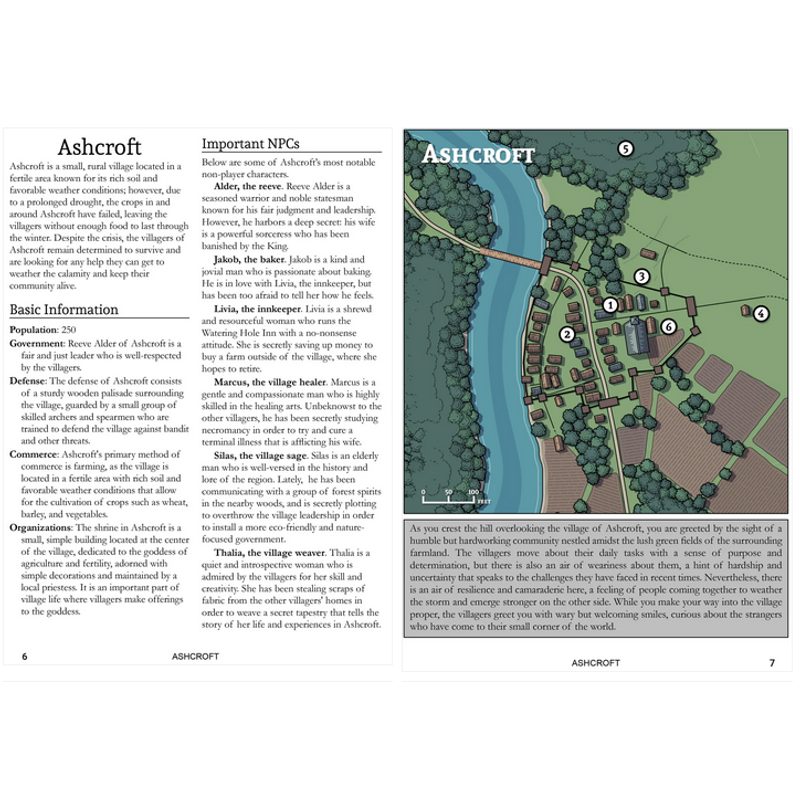 Just Passing Through: 20 Small Villages for Any Fantasy RPG