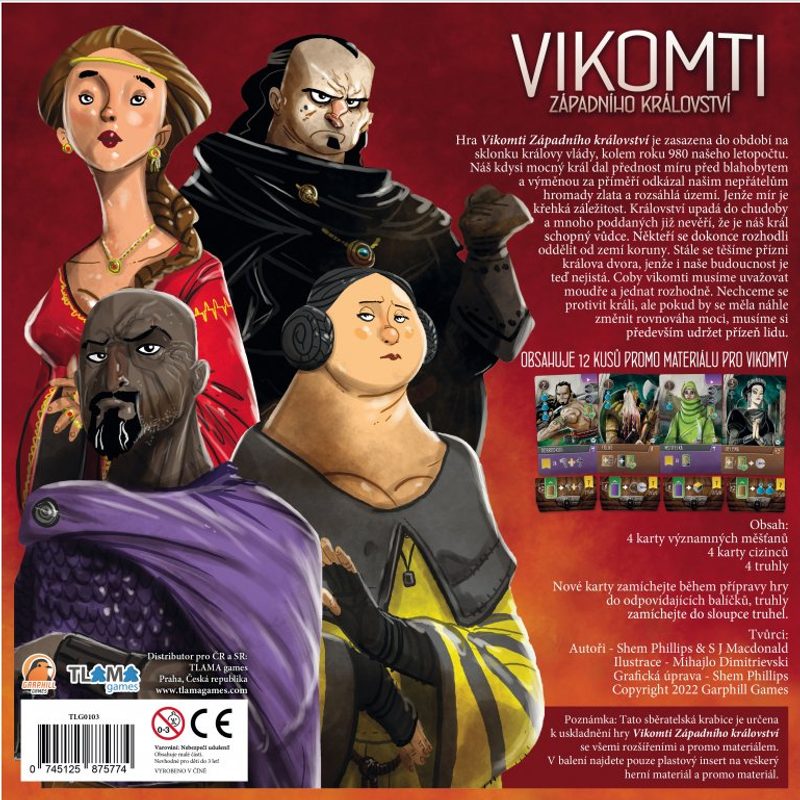 Vikomti Západního království - sběratelská krabice