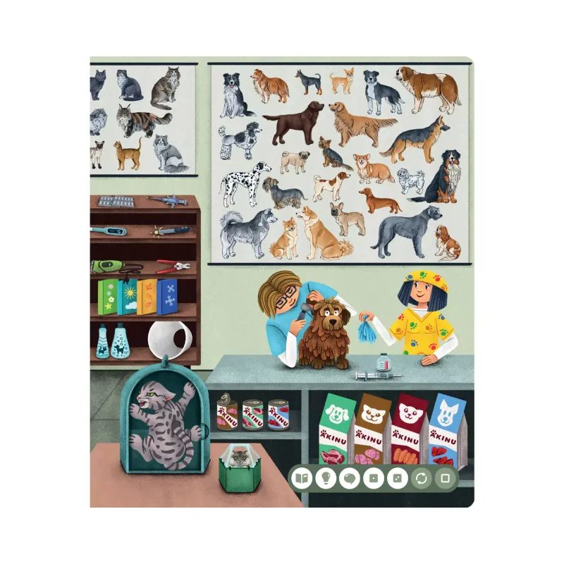 Kouzelné čtení: Máme doma mazlíčka (kniha)