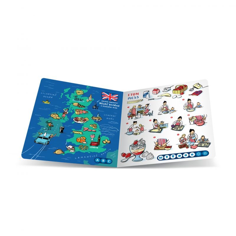 Kouzelné čtení: Evropa na talíři (kniha)