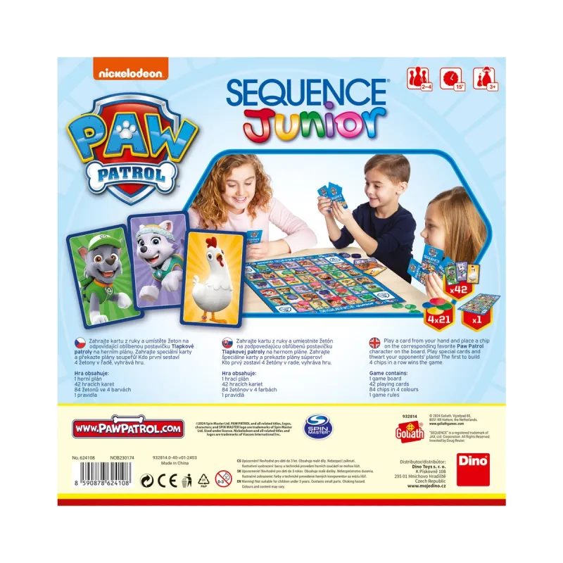 Sequence Junior: Tlapková patrola