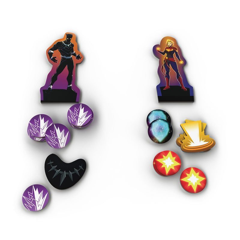 Marvel Dice Throne: Captain Marvel vs. Black Panther