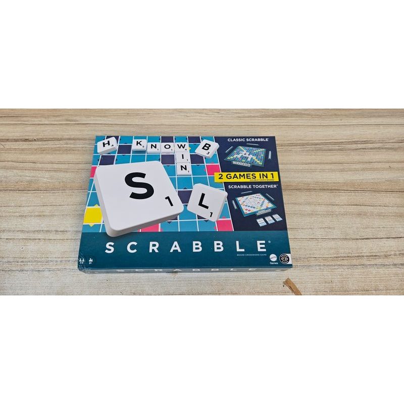 Scrabble original anglické (poškozený obal)