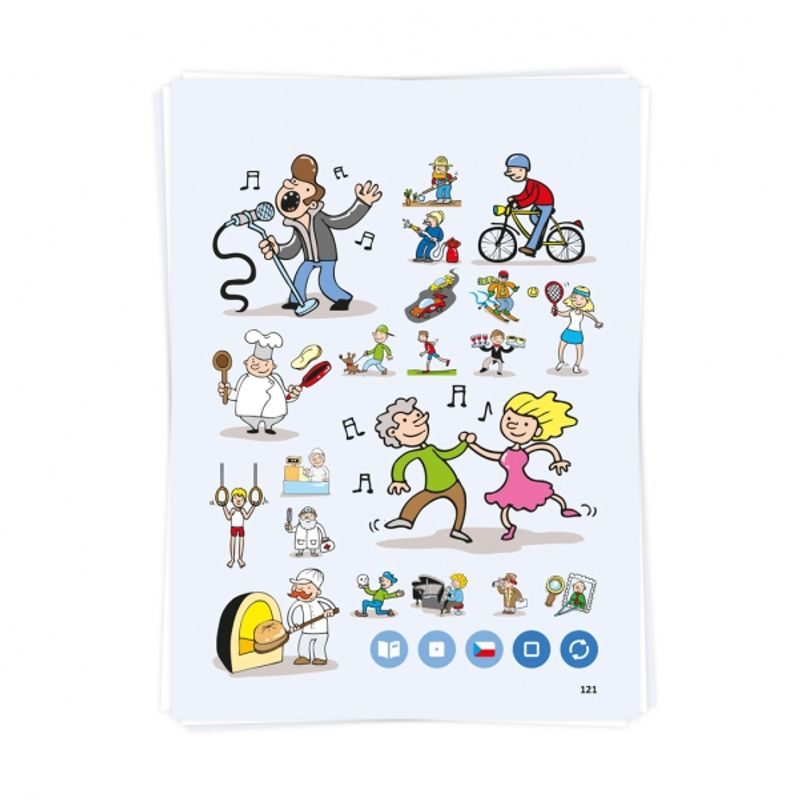 Kouzelné čtení: Anglický obrázkový slovník (kniha)