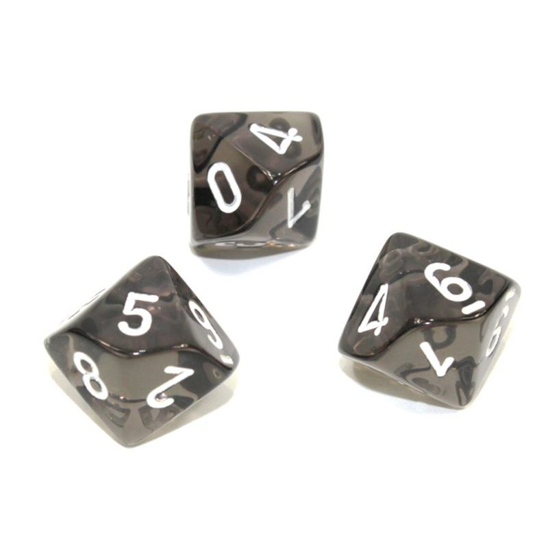 Kostka 10 stran průhledná