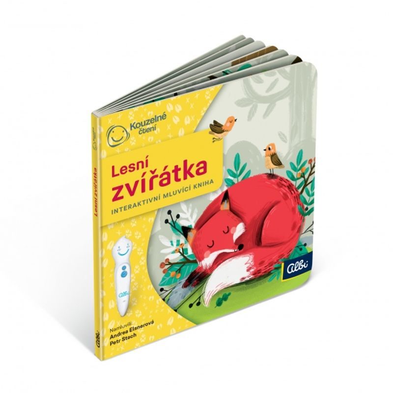 Kouzelné čtení: Lesní zvířátka (minikniha)