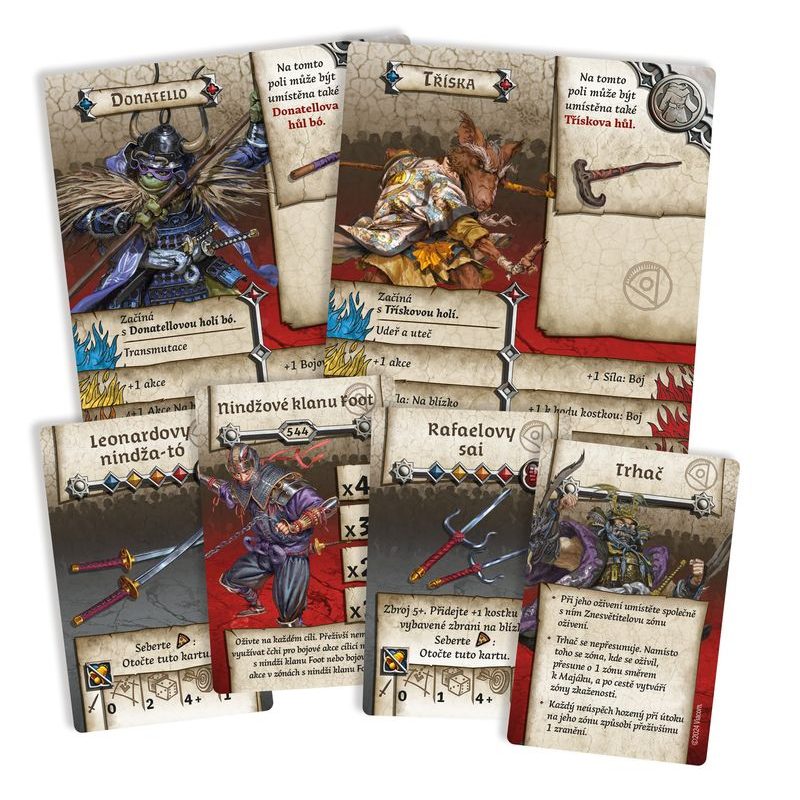 Zombicide: Bílá smrt - Želvy Ninja: Časozlom