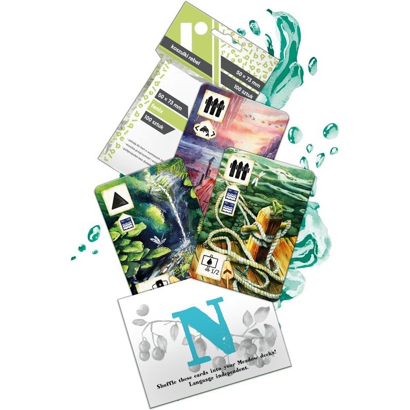 Na louce - Po proudu - obaly + promo karty