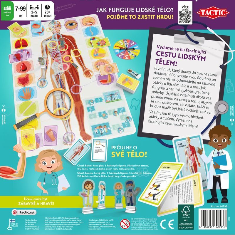 Pojďme se učit: Naše úžasné tělo