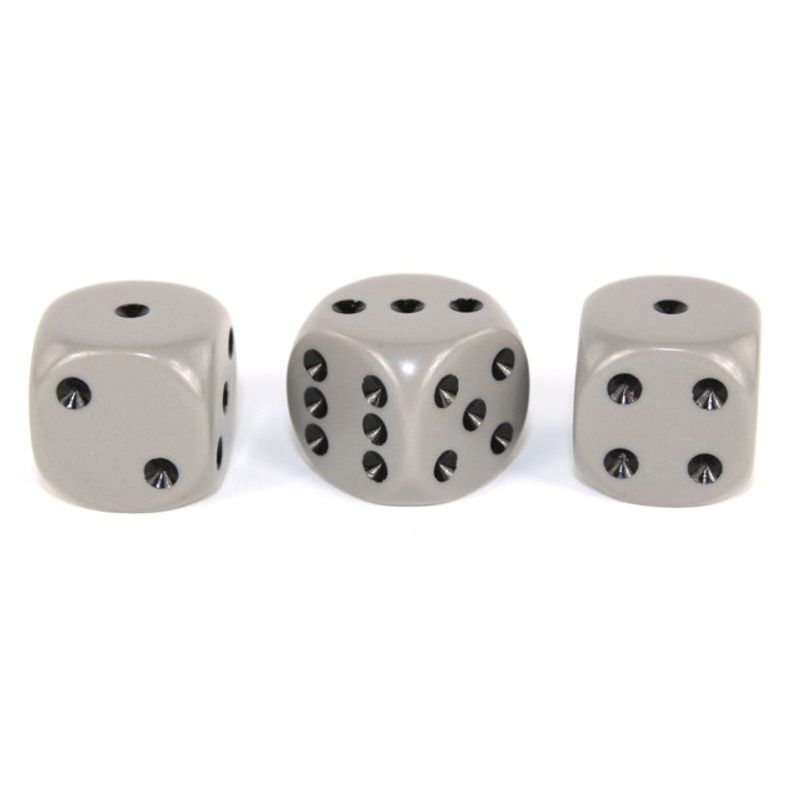 Kostka 6 stran, 12mm jednobarevná