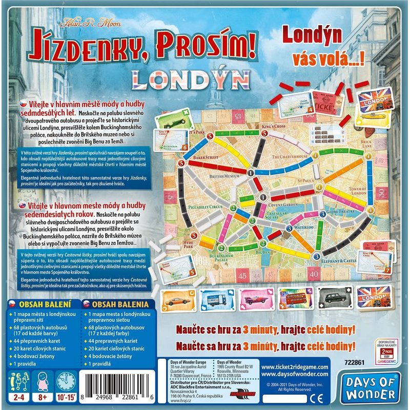 Jízdenky, prosím! Londýn