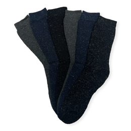 Pánske zateplené pracovné ponožky GY-2994 - 6 párov (mix farieb)
