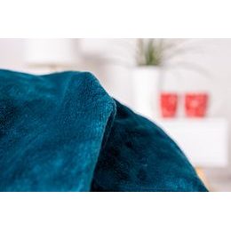 Mikroplyšová deka s baránkom 150x200 cm - Hnedý mramor
